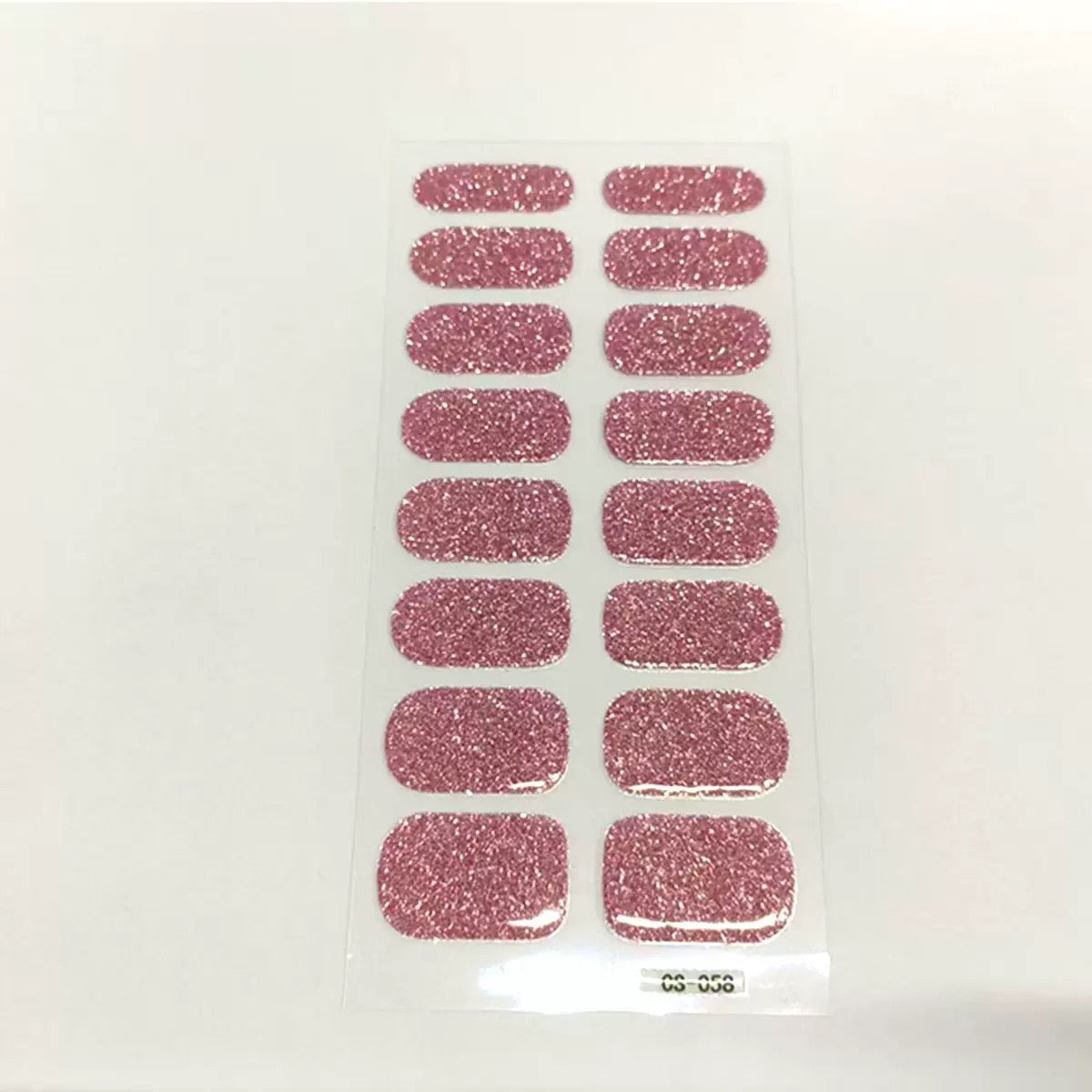 ShesColor Uv Gel Hot Selling Long Lasting Full Gel Nail Sticker Semi Cured Gel Nail Wraps Press On Nails