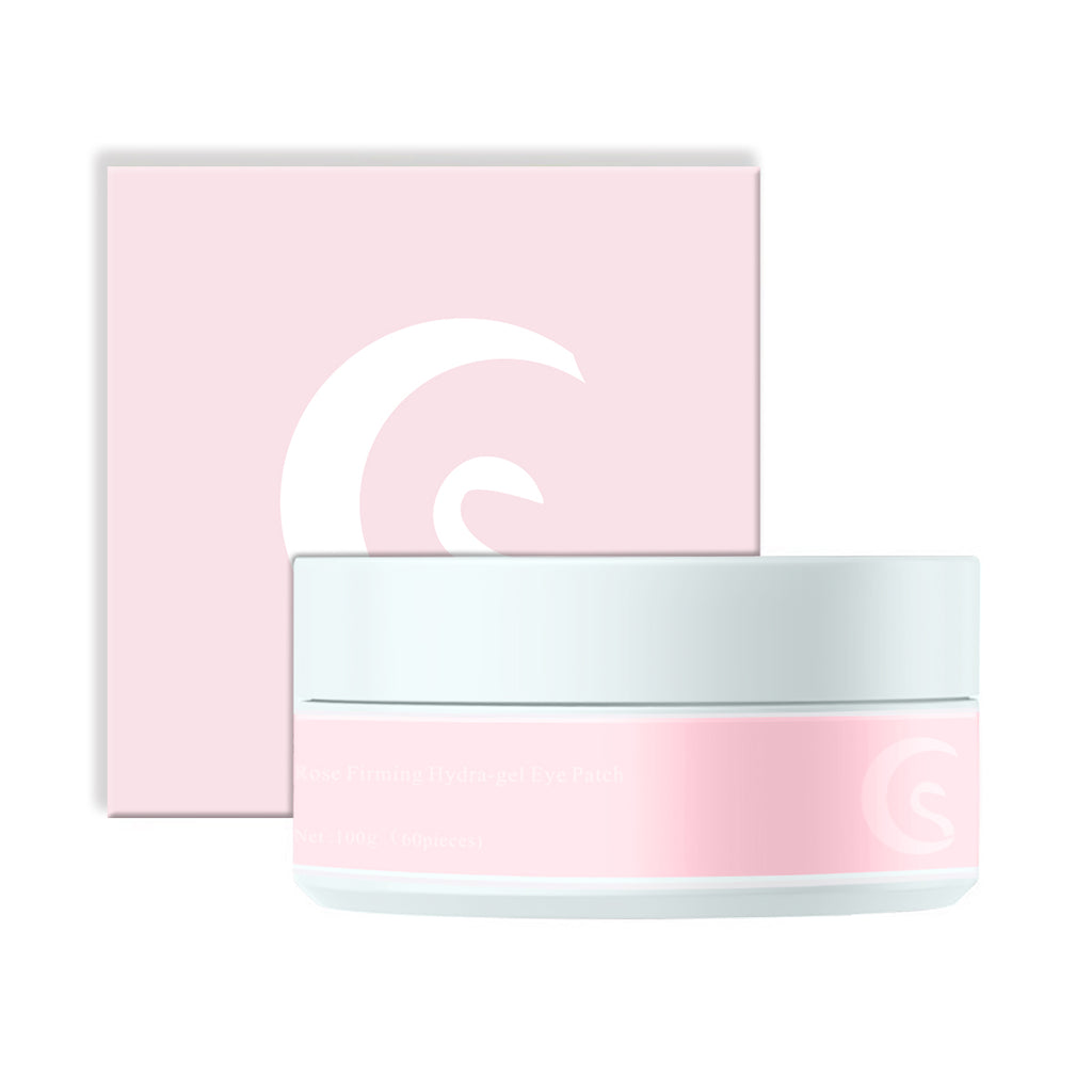 SHES COLOR Rose Firming Hydra-Gel Eye Patches – Cooling Hydrating Under Eye Mask, 60 Pieces (30 Pairs)