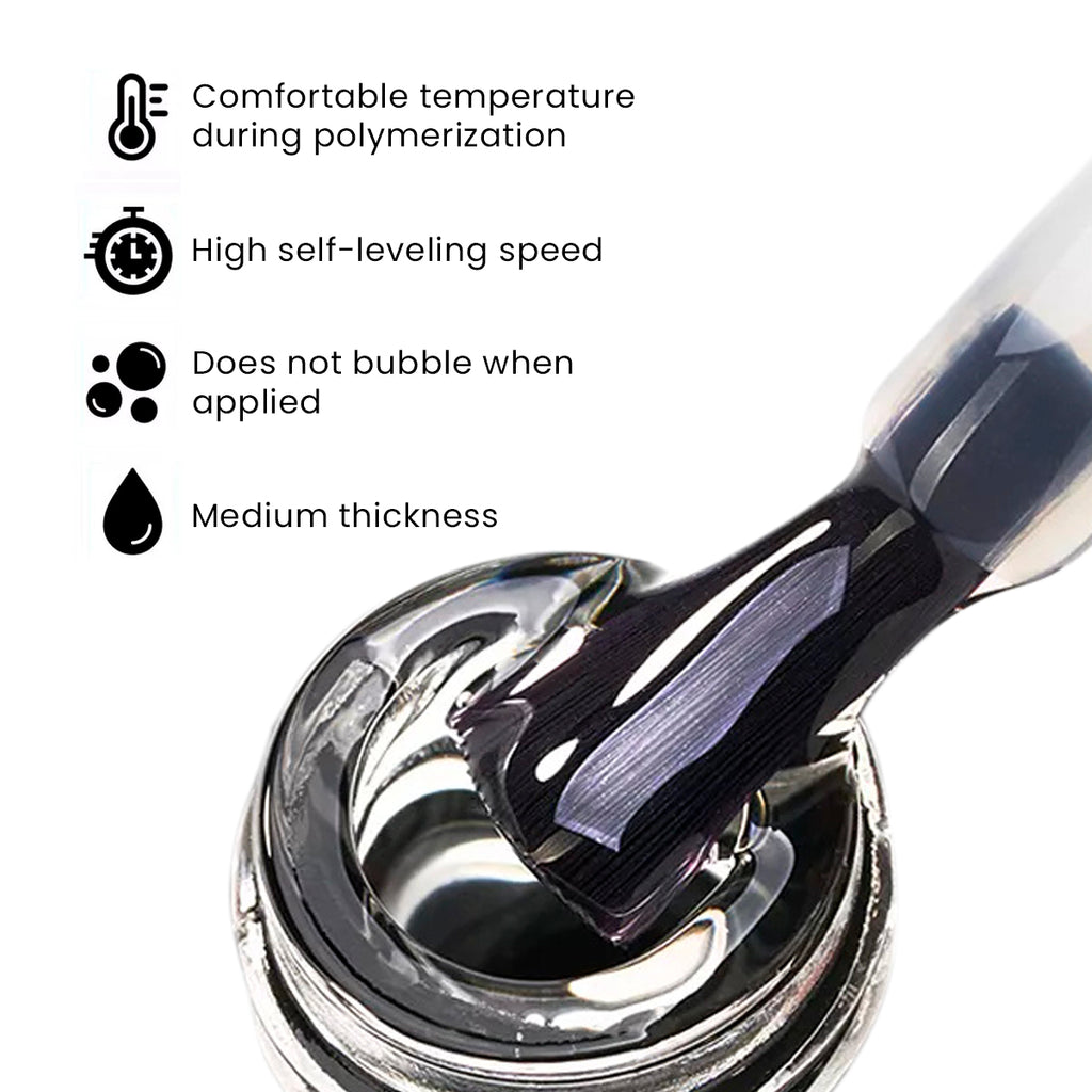 ShesColor 6 in 1 Nail Glue Gel for Nails Long Lasting Extension Glue