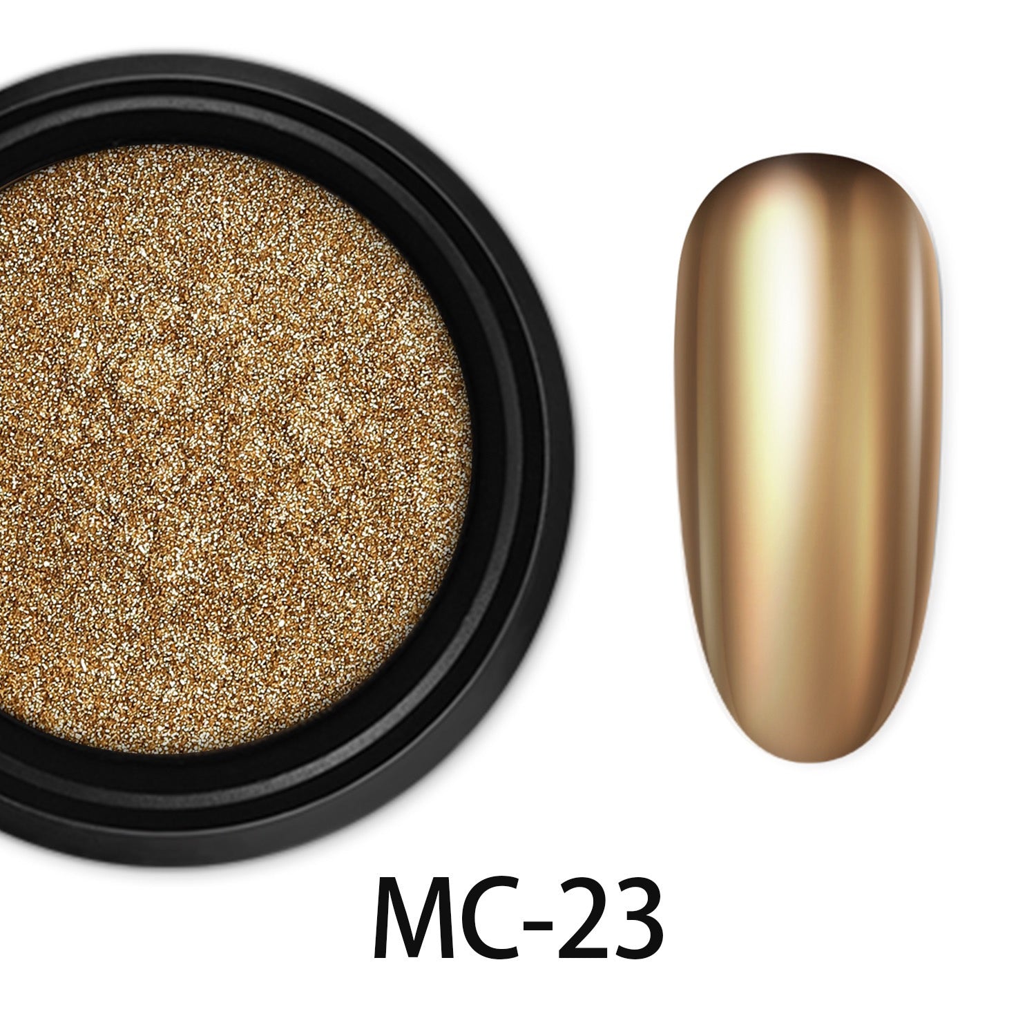 ShesColor Nail Powder Magic Kit Mirror Effect Silver Metallic Holographic Dip Nail Powder for Resin Craft & Nail Art Fimo