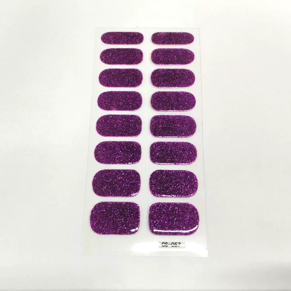 ShesColor Uv Gel Hot Selling Long Lasting Full Gel Nail Sticker Semi Cured Gel Nail Wraps Press On Nails