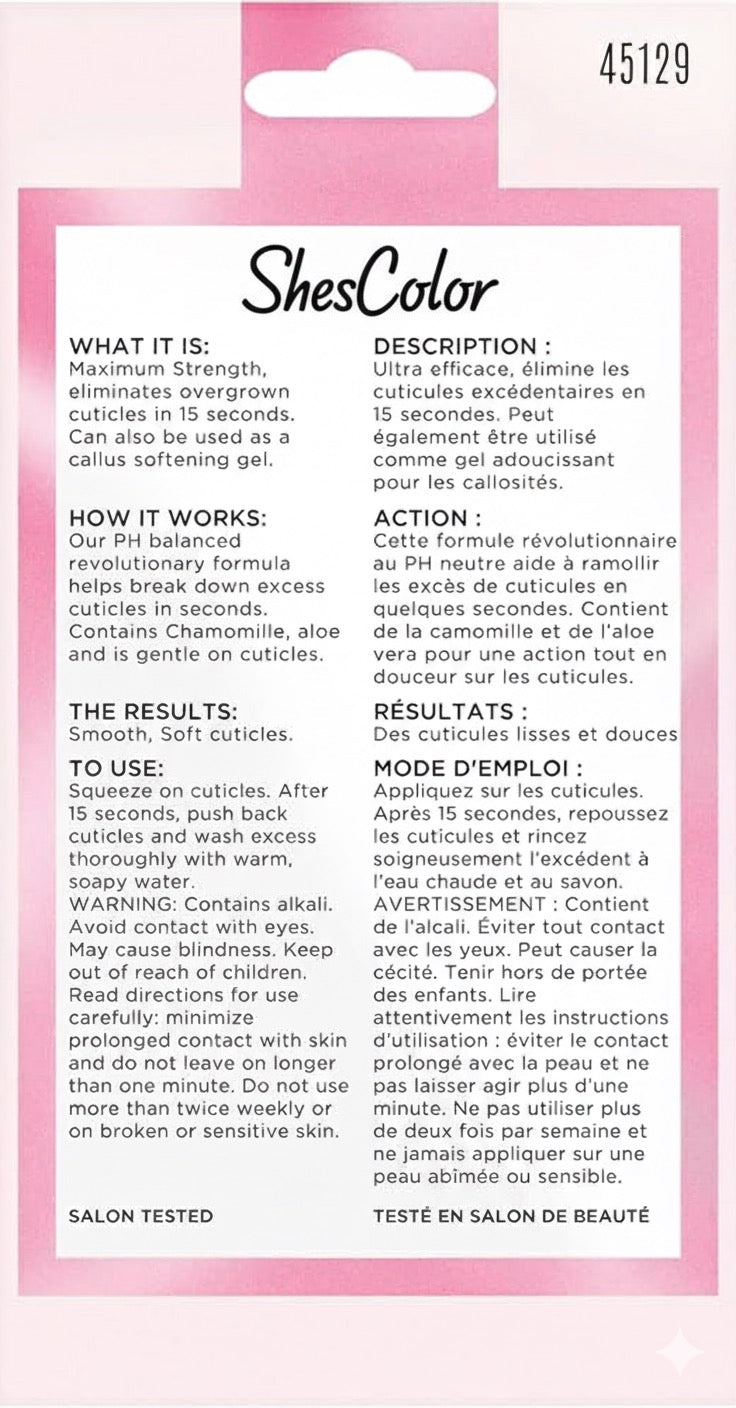 ShesColor Instant Cuticle Remover