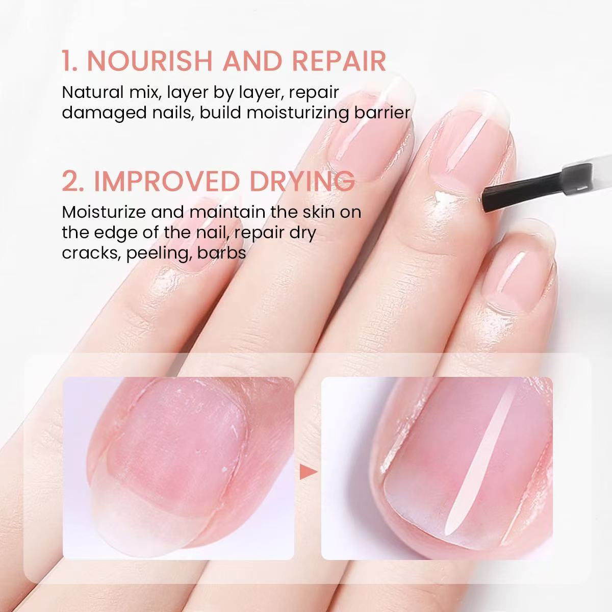 ShesColor Rose Nail Treatment Vitamin E Nail Cuticle Oil