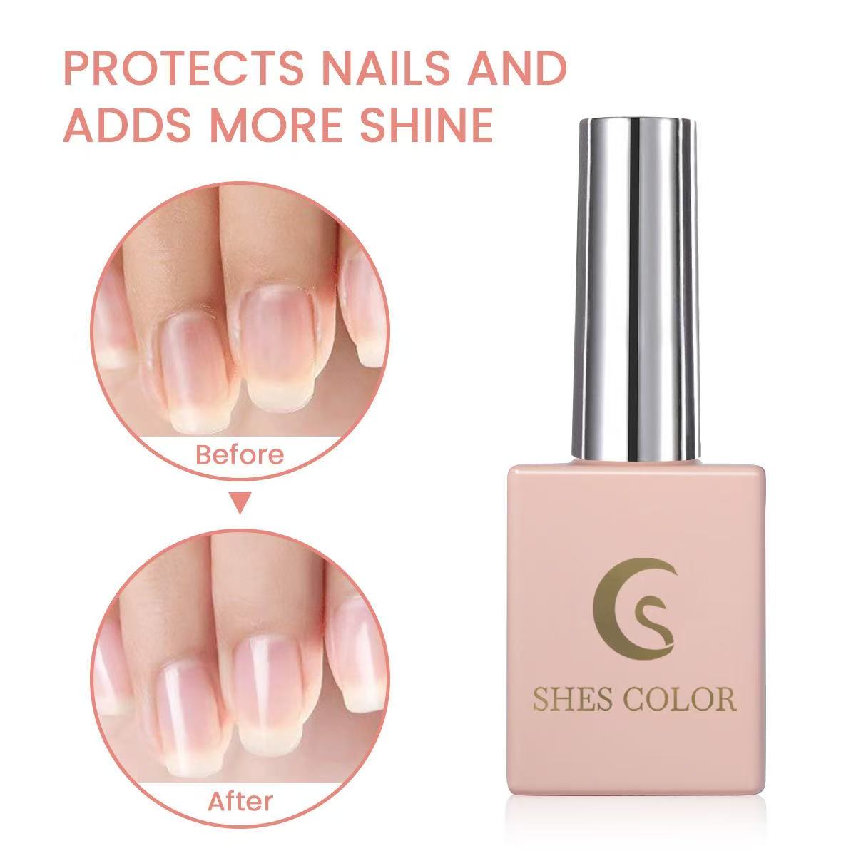 ShesColor Rose Nail Treatment Vitamin E Nail Cuticle Oil