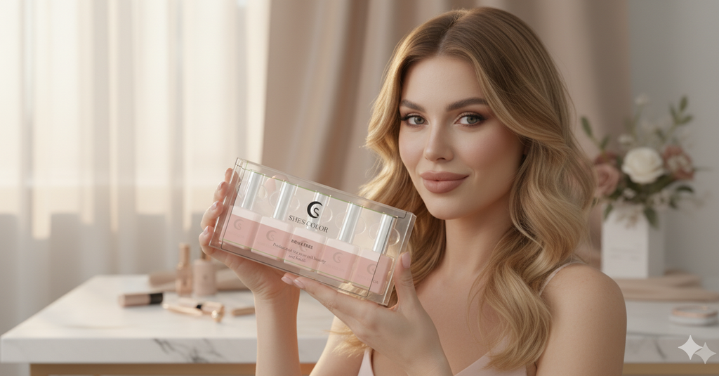 ShesColor 12 ML Gel Nail Polish Set 5 Pcs Nail Manicure Salon DIY